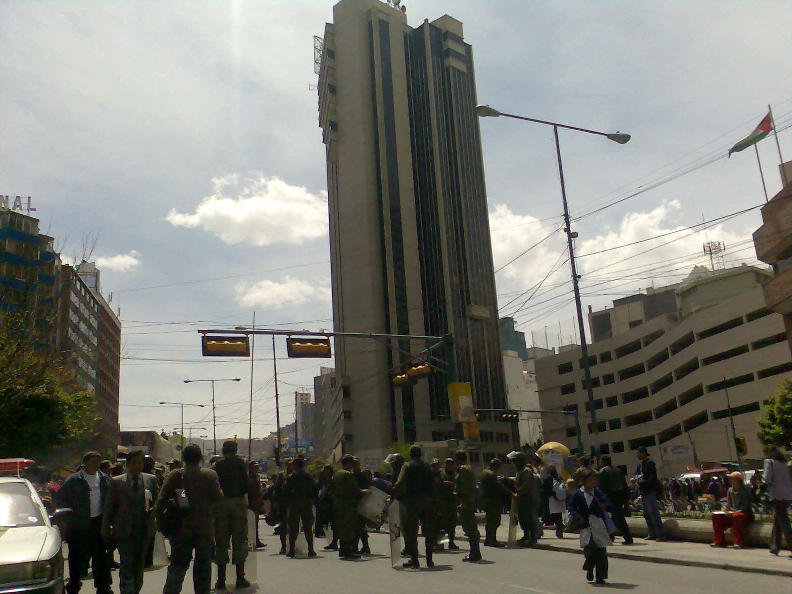 Manifestación en La Paz